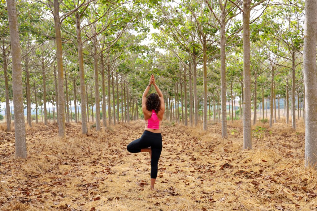 standing yoga poses - Vrikshasana